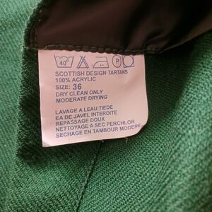 Green Scottish Design Tartan Kilt